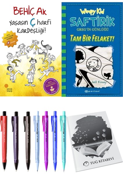 Saftirik 12 Tam Bir Felaket! ve Yaşasın Ç Harfi Kardeşliği 2li Set