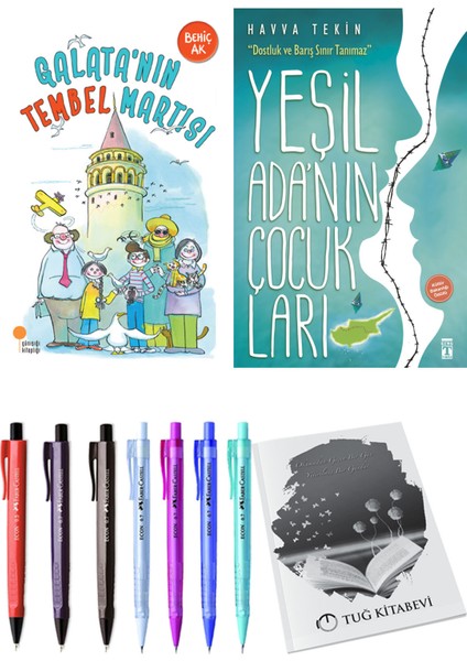 Yeşil Adanın Çocukları ve Galata'nın Tembel Martısı 2li Set