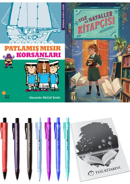 Toz ve Hayaller Kitapçısı ve Patlamış Mısır Korsanları 2li Set