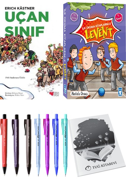 İlk Okuma Kitaplarım 2 Levent 10 Kitap ve Uçan Sınıf 2li Set