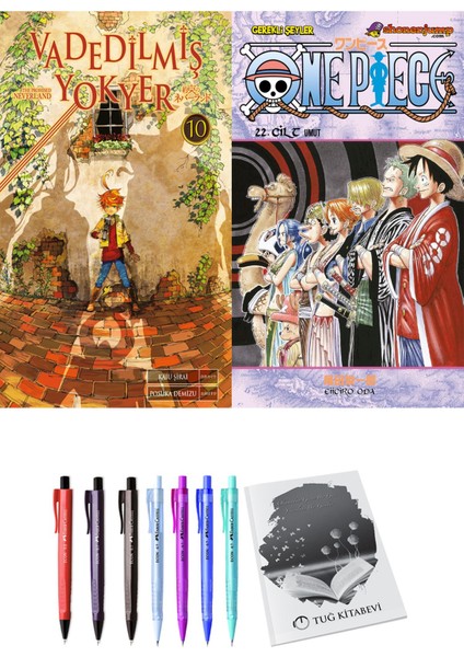 Vadedilmiş Yokyer 10 ve One Piece 22 2li Set