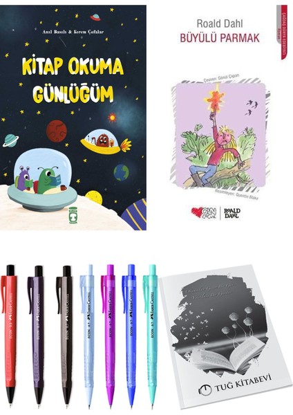 Büyülü Parmak ve Kitap Okuma Günlüğüm 2li Set