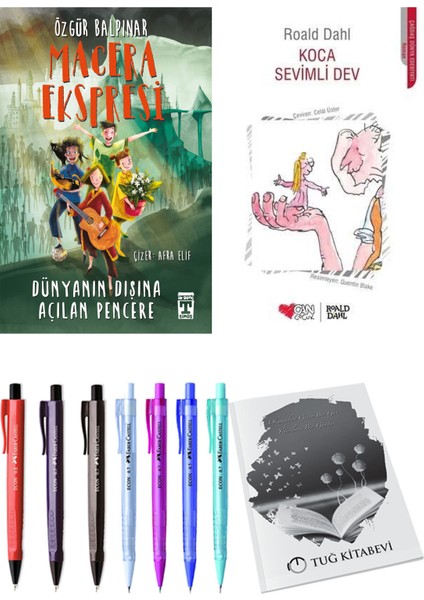 Koca Sevimli Dev ve Gelecek Ekspresi Dünyanın Dışına Açılan Pencere 2li Set