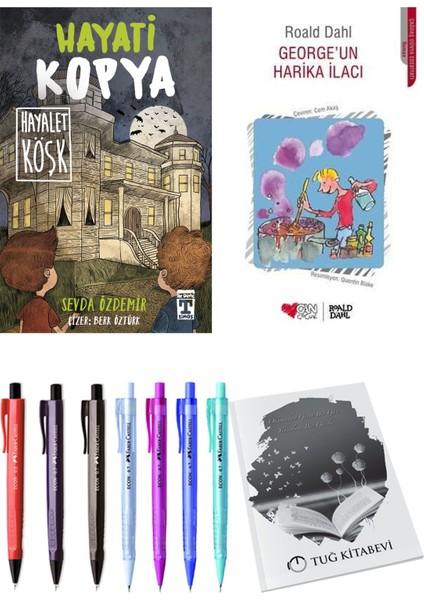 George'un Harika Ilacı ve Hayati Kopya Hayalet Köşk 2li Set