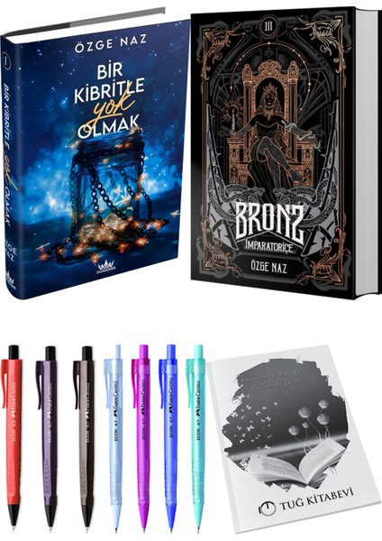 Bronz 3 Imparatoriçe Ciltli ve Guardian Bir Kibritle Yok Olmak 1 Ciltli Özge Naz 2li Set
