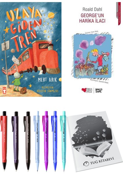 George'un Harika Ilacı ve Uzaya Giden Tren 2li Set