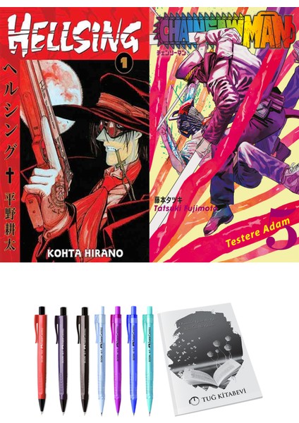 Hellsing 1 ve Chainsawman 5 2li Set