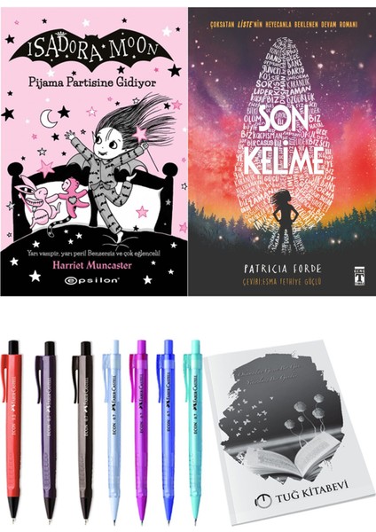 Son Kelime ve Isadora Moon 10 Pijama Partisine Gidiyor 2li Set