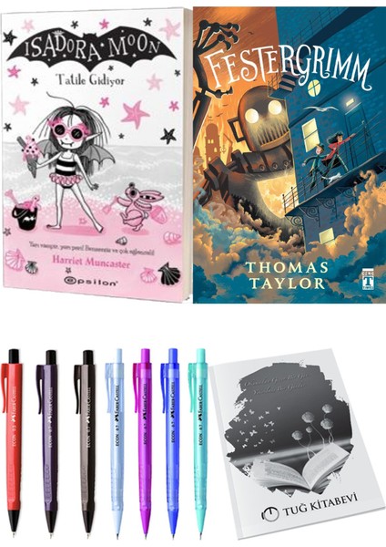 Festergrimm ve Isadora Moon 11 Tatile Gidiyor 2li Set