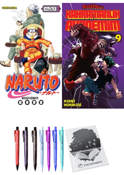 Naruto 14 ve Kahramanlık Akademim 9 2li Set
