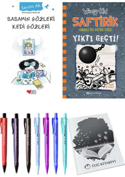 Saftirik 14 Yıktı Geçti! ve Babamın Gözleri Kedi Gözleri 2li Set