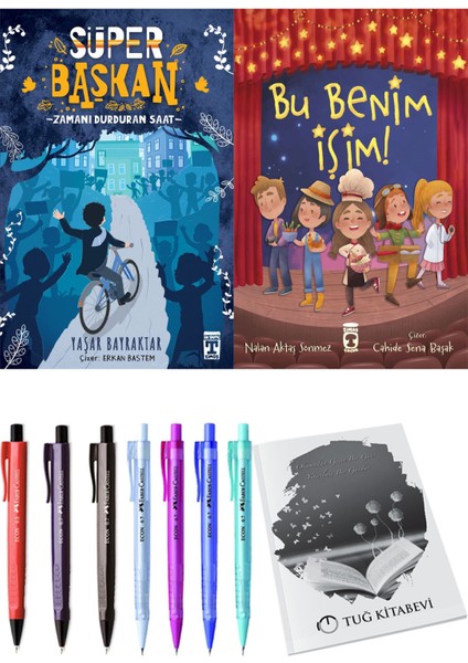 Bu Benim Işim! ve Süper Başkan Zamanı Durduran Saat 2li Set