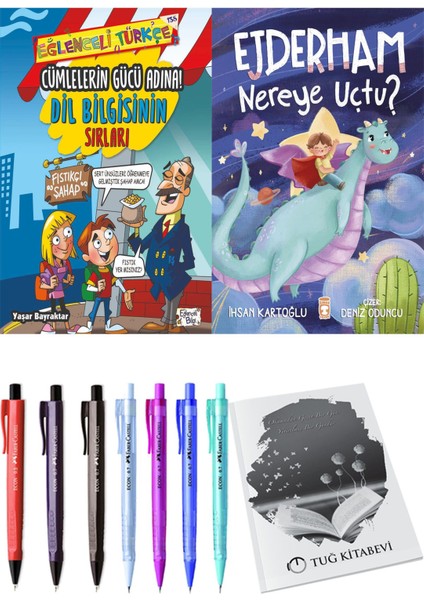 Ejderham Nereye Uçtu? ve Cümlelerin Gücü Adına! Dil Bilgisinin Sırları 2li Set