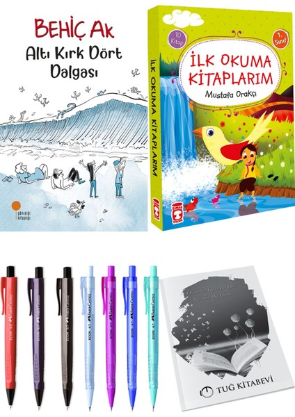 İlk Okuma Kitaplarım 10 Kitap ve Altı Kırk Dört Dalgası 2li Set