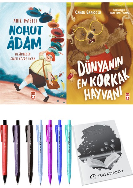 Dünyanın En Korkak Hayvanı ve Nohut Adam 2li Set
