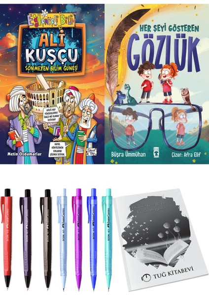 Her Şeyi Gösteren Gözlük ve Ali Kuşçu Sönmeyen Bilim Güneşi 2li Set