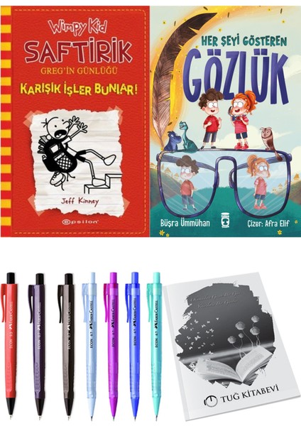 Her Şeyi Gösteren Gözlük ve Saftirik 11 Karışık Işler Bunlar! 2li Set