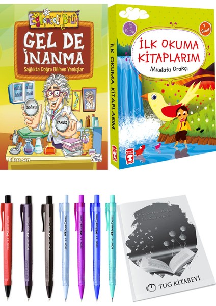 İlk Okuma Kitaplarım 10 Kitap ve Gel De Inanma 2li Set
