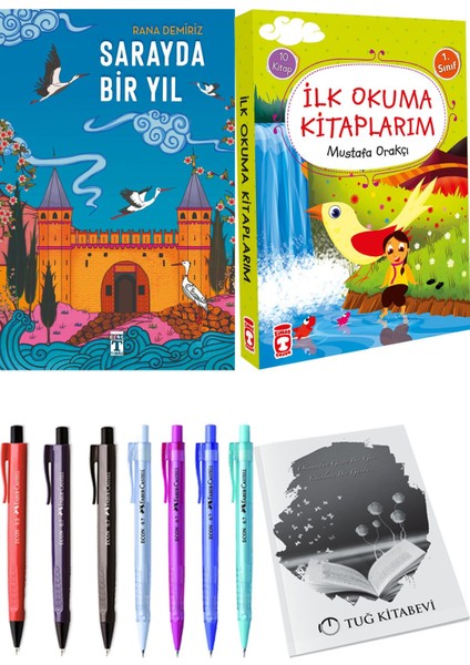 İlk Okuma Kitaplarım 10 Kitap ve Sarayda Bir Yıl 2li Set