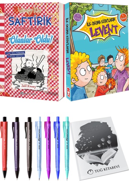 İlk Okuma Kitaplarım Levent 1 10 Kitap ve Saftirik 19 Olanlar Oldu! 2li Set