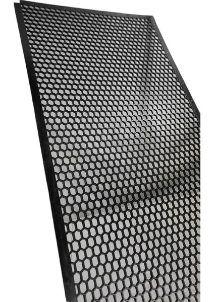 Bal Peteği Abs Plastik Panjur Teli 98X22 cm Siyah