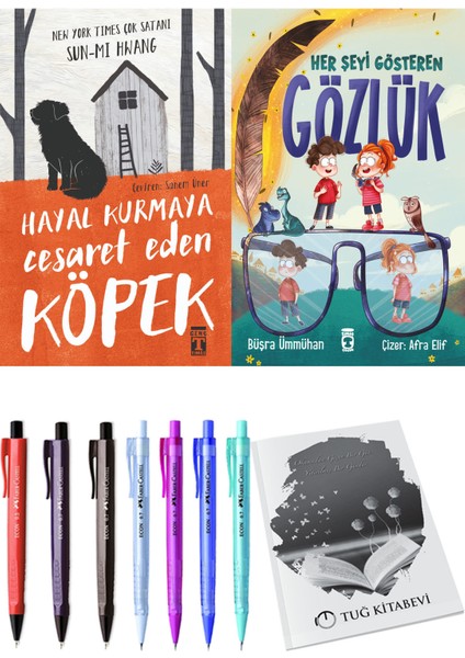 Her Şeyi Gösteren Gözlük ve Hayal Kurmaya Cesaret Eden Köpek 2li Set