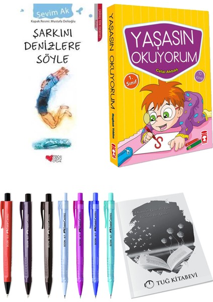 Yaşasın Okuyorum 10 Kitap ve Şarkını Denizlere Söyle 2li Set