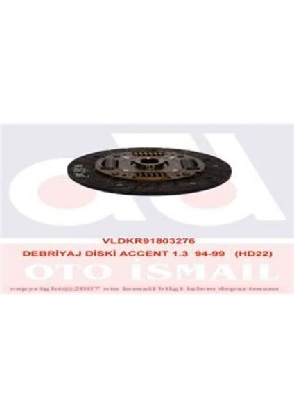 803276 Debriyaj Diski Accent 1.3 94 99 HD22 4110036020