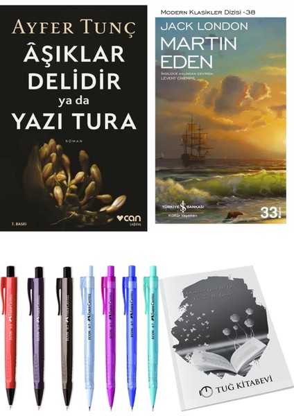 Martin Eden ve Aşıklar Delidir Ya Da Yazı Tura Ayfer Tunç