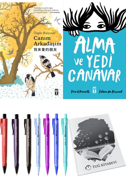 Alma ve Yedi Canavar ve Canım Arkadaşım 2li Set