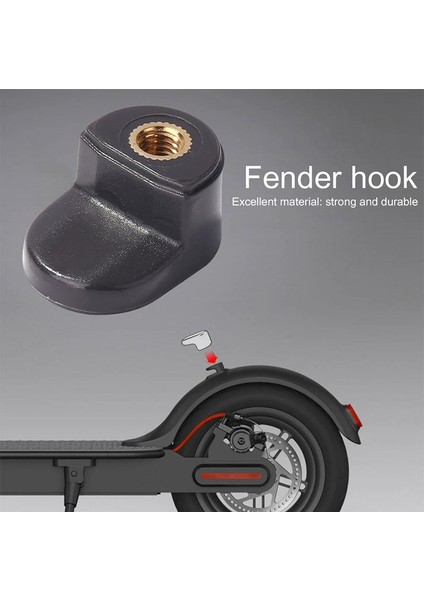 M365 Pro 2 Elektrikli Scooter Için Plakalı Arka Çamurluk ve Kanca modelleri