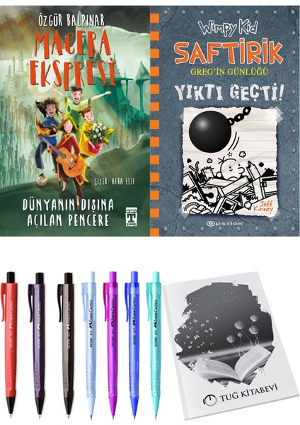 Saftirik 14 Yıktı Geçti! ve Gelecek Ekspresi Dünyanın Dışına Açılan Pencere 2li Set