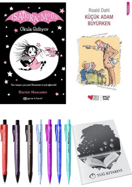 Küçük Adam Büyürken ve Isadora Moon 1 Okula Gidiyor 2li Set