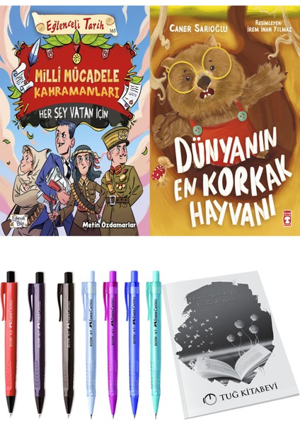 Dünyanın En Korkak Hayvanı ve Milli Mücadele Kahramanları Her Şey Vatan Için 2li Set