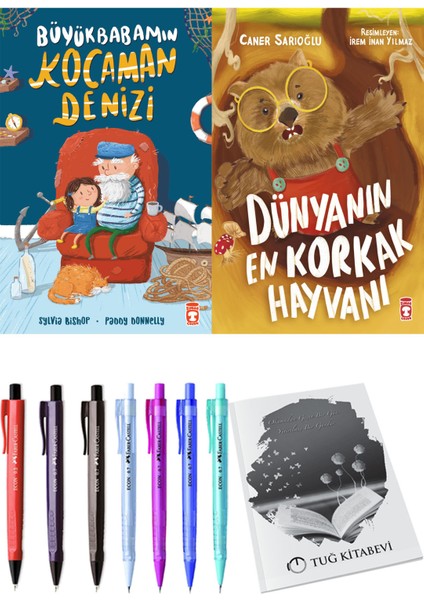 Dünyanın En Korkak Hayvanı ve Büyükbabamın Kocaman Denizi 2li Set