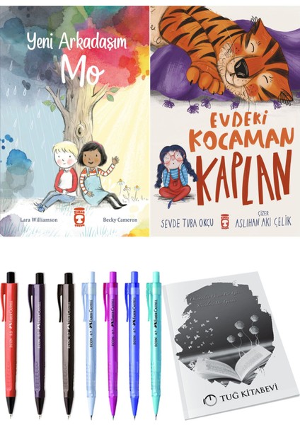 Evdeki Kocaman Kaplan ve Yeni Arkadaşım Mo 2li Set