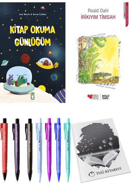 Irikıyım Timsah ve Kitap Okuma Günlüğüm 2li Set