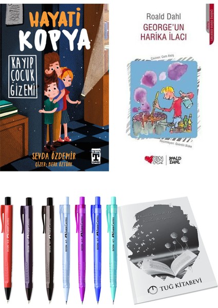 George'un Harika Ilacı ve Hayati Kopya Kayıp Çocuk Gizemi 2li Set