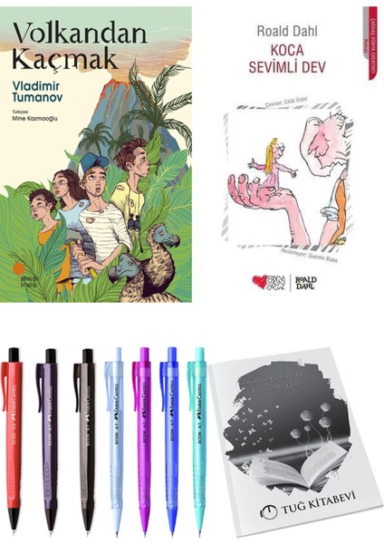 Koca Sevimli Dev ve Volkandan Kaçmak 2li Set