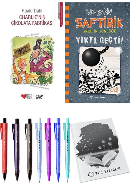 Saftirik 14 Yıktı Geçti! ve Charlie'nin Çikolata Fabrikası 2li Set