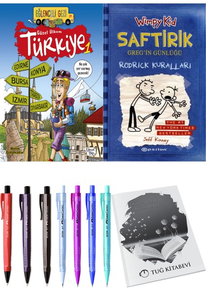 Saftirik 2 Rodrick Kuralları ve Güzel Ülkem Türkiye 1 2li Set