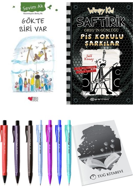 Saftirik 17 Pis Kokulu Şarkılar ve Gökte Biri Var 2li Set