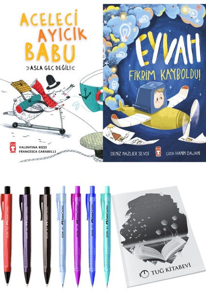 Eyvah Fikrim Kayboldu! ve Aceleci Ayıcık Babu Asla Geç Değil 2li Set
