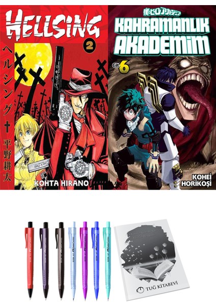 Hellsing 2 ve Kahramanlık Akademim 6 2li Set
