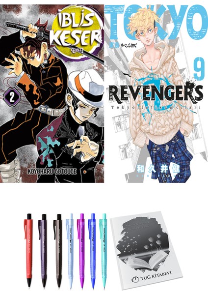 Iblis Keser 2 ve Tokyo Revengers 9 2li Set