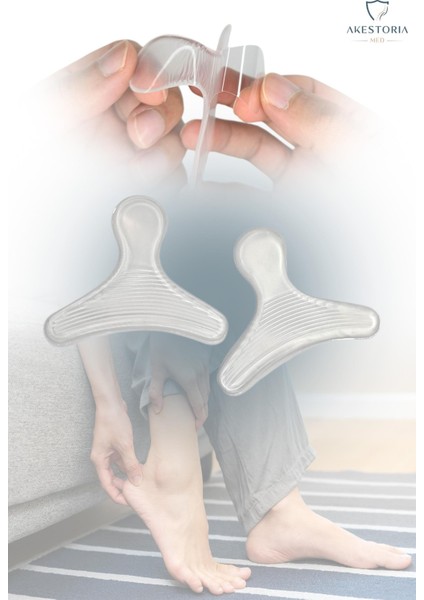 T Şekli Ayakkabı Topuk Vurma Silikon Önleyici 1 Çift FC-026 fiyatları