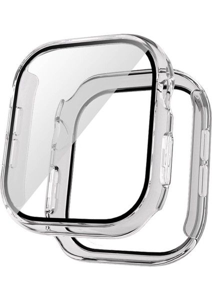 - ​​​Apple Watch 10 46mm - Kasa Koruyucu Sert PC Kasa ve Ekran Koruyucu - Gard 35 - Pembe - T33601 fırsatları