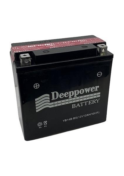 DEEPPOWER 12V 12 AH MOTOSİKLET AKÜSÜ ( 152*70*145) (YB14B-BS)