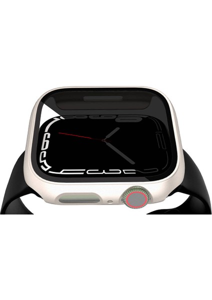 Apple Watch 40MM - Kasa Koruyucu Sert Pc Kasa ve Privacy Hayalet Ekran Koruyucu Watch Gard 32 - Şeffaf fiyatları