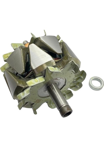 24V ALTERNATÖR ROTOR MITSUBISHI TİPİ 100 A (ARKA MİL 8 MM)